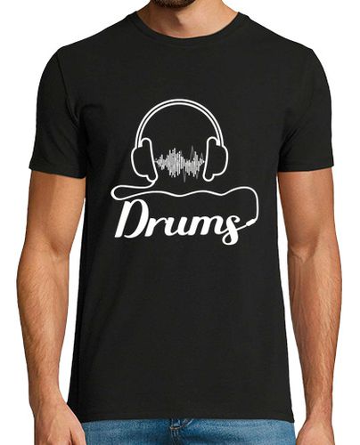 Camiseta Drums Drums Headphone - latostadora.com - Modalova