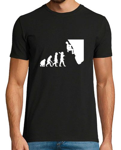 Camiseta escalador evolución muro de escalada montañas rocosas - latostadora.com - Modalova