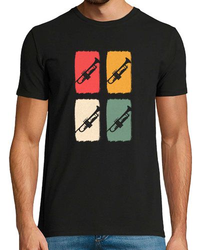 Camiseta instrumento de profesor de música retro trompeta vintage - latostadora.com - Modalova