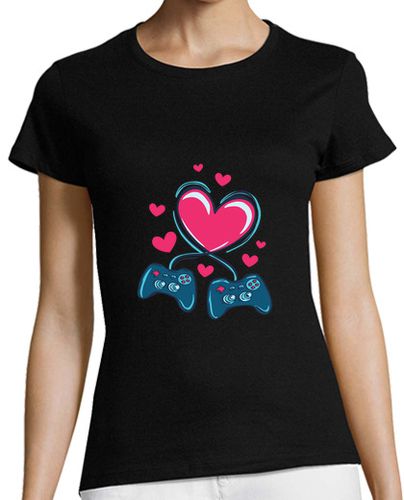 Camiseta mujer Camiseta Gamer Love - latostadora.com - Modalova
