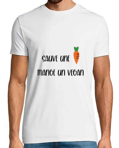 Camiseta guarda una zanahoria come un vegano - latostadora.com - Modalova