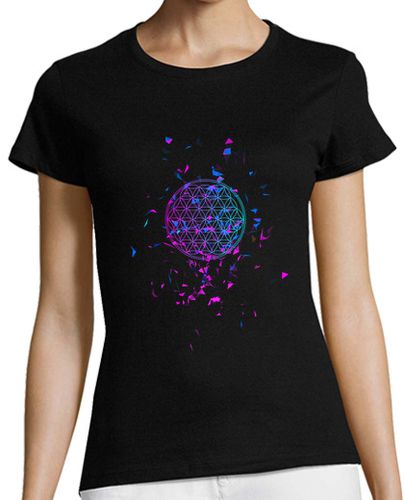 Camiseta mujer Flower Of Life From Chaos laTostadora - latostadora.com - Modalova