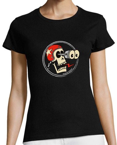 Camiseta mujer pistón de cráneo laTostadora - latostadora.com - Modalova