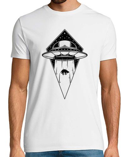 Camiseta Space Cat Abduction Adventures - latostadora.com - Modalova