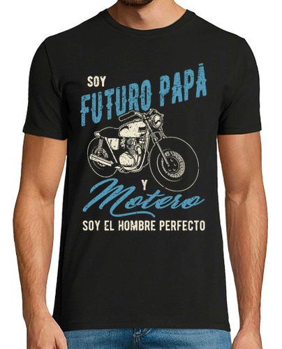 Camiseta futuro papá y motero - latostadora.com - Modalova