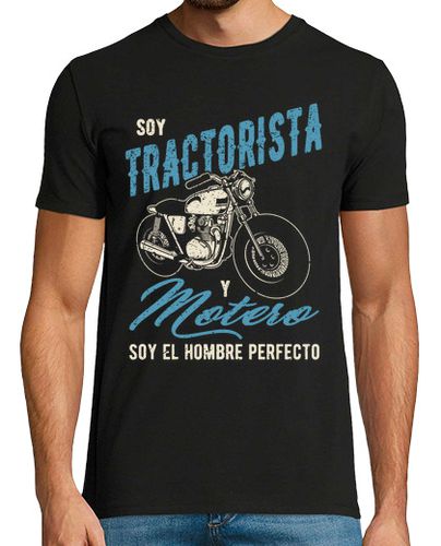 Camiseta tractorista y motero - latostadora.com - Modalova