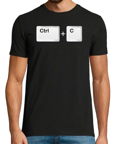 Camiseta Ctrl C - Copiar - Padre - latostadora.com - Modalova