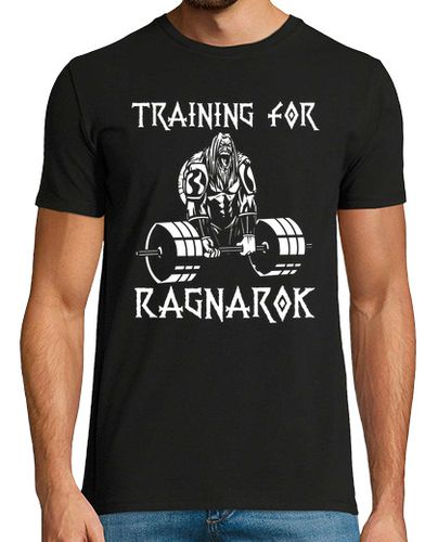 Camiseta camiseta del gimnasio del equipo del entrenamiento del guerrero vikingo - latostadora.com - Modalova