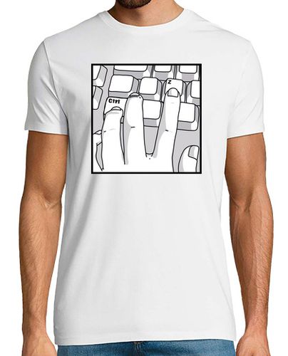 Camiseta Manga corta Control z aesthetic blanco laTostadora - latostadora.com - Modalova