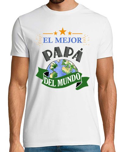 Camiseta El mejor Papá del Mundo - latostadora.com - Modalova