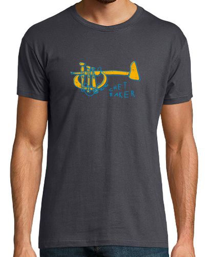 Camiseta Chet Baker Jazz Trumpeter. Hombre - latostadora.com - Modalova