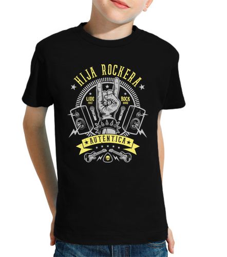 Camiseta niños Hija Rockera - latostadora.com - Modalova