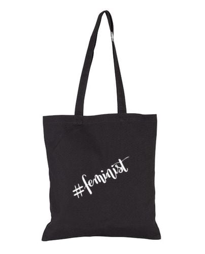 Bolsa tote hashtag feminist blanco laTostadora - latostadora.com - Modalova