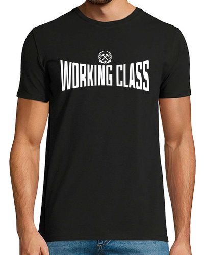 Camiseta Camiseta negra h - Working Class Hammers Star White - latostadora.com - Modalova