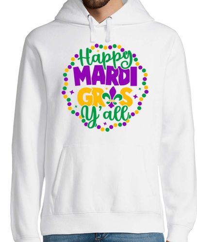 Sudadera Con Capucha Para Hombre feliz mardi gras yall regalo laTostadora - latostadora.com - Modalova