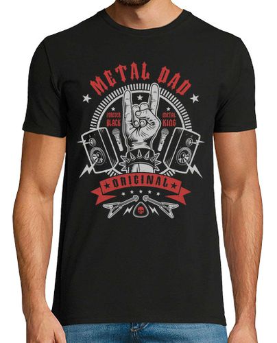 Camiseta Metal Dad - latostadora.com - Modalova