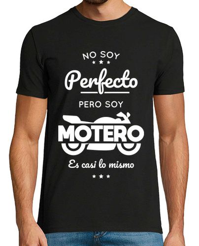 Camiseta No soy perfecto pero soy motero - latostadora.com - Modalova