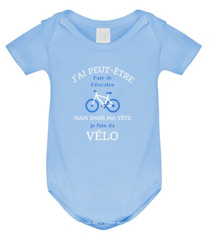 Body bebé Paseo en bicicleta humor ciclista - latostadora.com - Modalova
