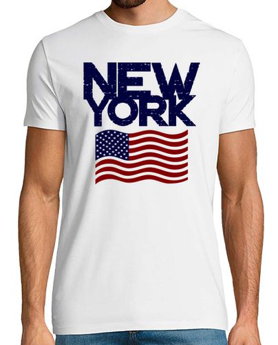 Camiseta New York azules - latostadora.com - Modalova