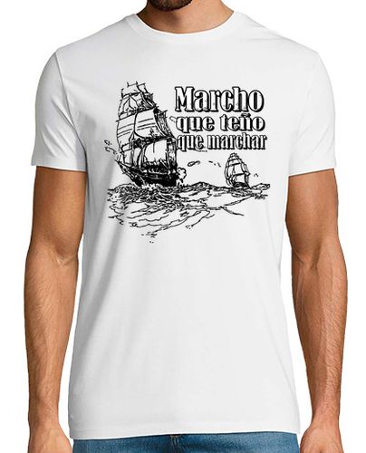 Camiseta Hombre Manga Corta Camisetas frases en gallego - Galicia laTostadora - latostadora.com - Modalova