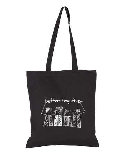 Bolsa De Tela Bolsa negra better together laTostadora - latostadora.com - Modalova