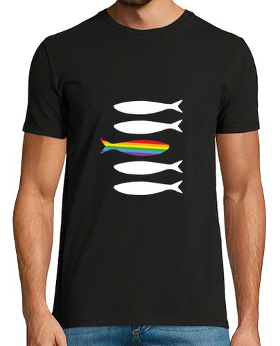 Camiseta Sardines blanches arco iris lgtbi - latostadora.com - Modalova