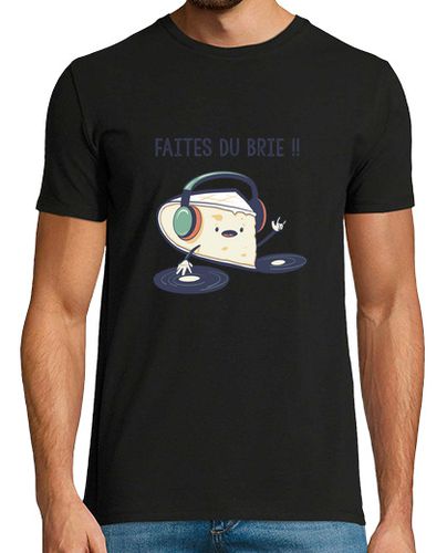 Camiseta faites du briee queso francés y humor de dj laTostadora - latostadora.com - Modalova