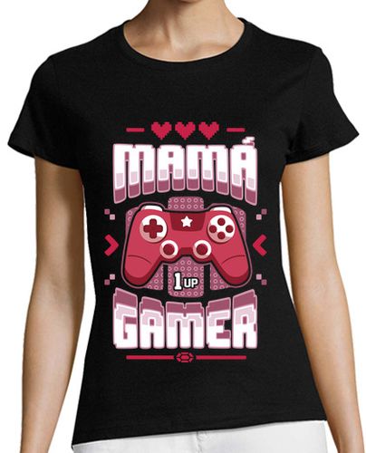 Camiseta mujer Mamá Gamer - latostadora.com - Modalova