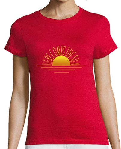 Camiseta mujer Here comes the sun M - latostadora.com - Modalova