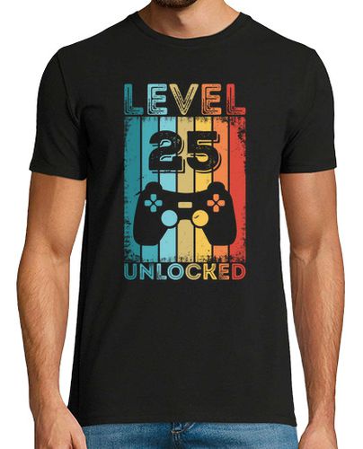 Camiseta nivel de juego 25 desbloqueado 25 cumpl - latostadora.com - Modalova