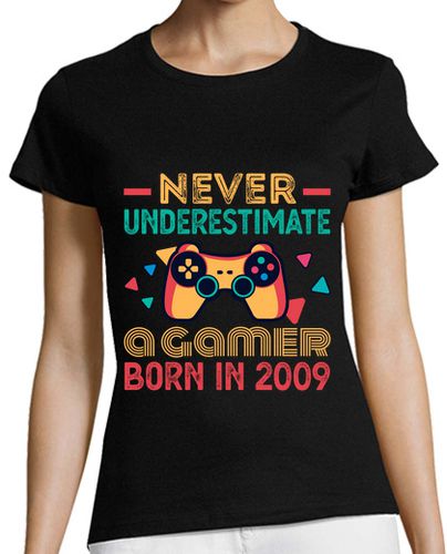 Camiseta mujer jugador nacido en 2009 regalo de cumple - latostadora.com - Modalova