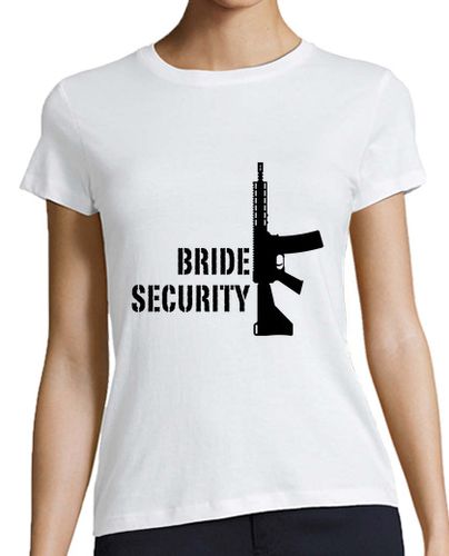 Camiseta mujer seguridad de la novia - despedida de so - latostadora.com - Modalova