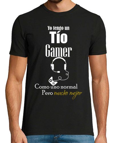 Camiseta Hombre Manga Corta Yo tengo un Tio Gamer como uno normal p laTostadora - latostadora.com - Modalova