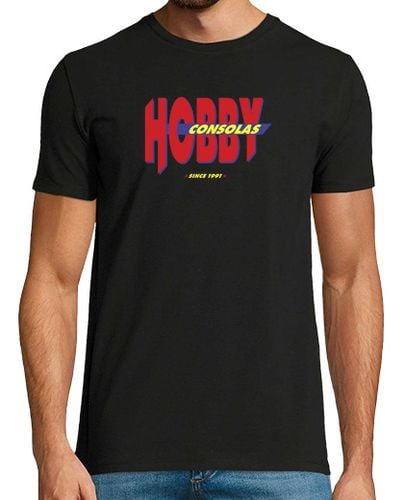 Camiseta Hombre Manga Corta Logo Hobby Consolas clásico laTostadora - latostadora.com - Modalova