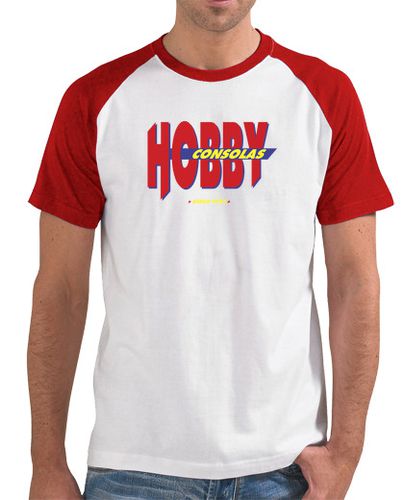 Camiseta Logo Hobby Consolas clásico. Hombre. Estilo béisbol - latostadora.com - Modalova