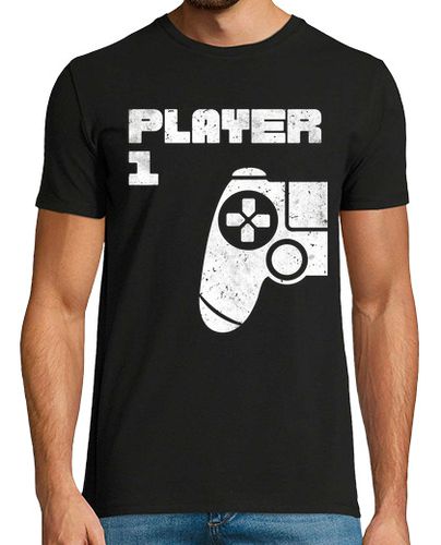 Camiseta jugador 1 jugador 2 gamer partnerlook laTostadora - latostadora.com - Modalova