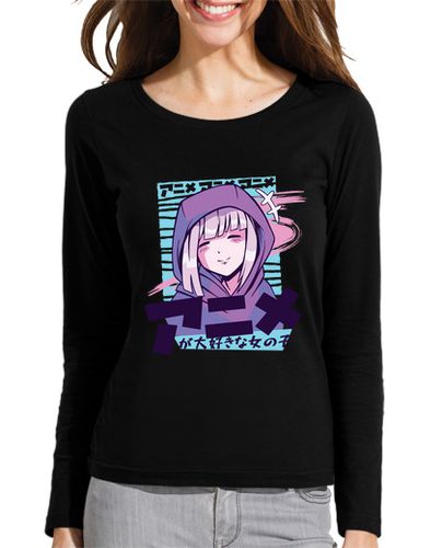 Camiseta mujer regalo de kawaii manga girl para fan de - latostadora.com - Modalova