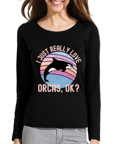 Camiseta mujer realmente amo a las orcas - latostadora.com - Modalova