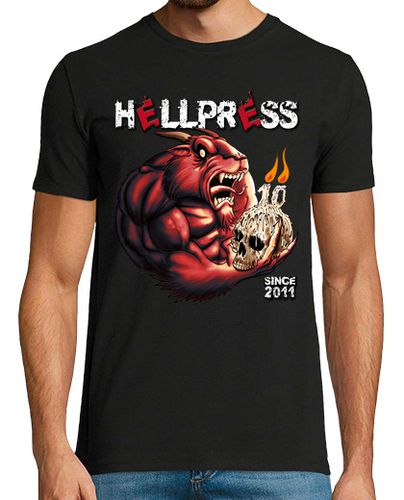 Camiseta Hellpress Décimo Aniversario - latostadora.com - Modalova