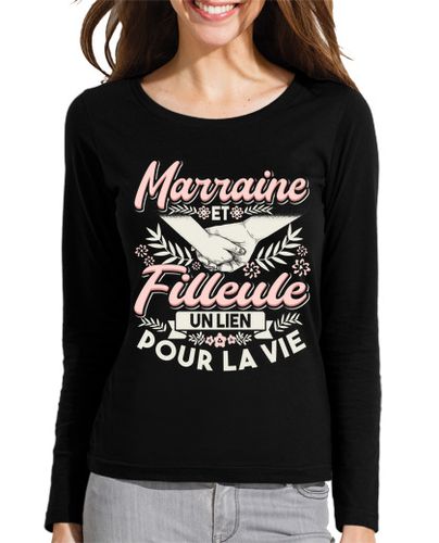 Camiseta Mujer Manga Larga marraine et filleule cadeau laTostadora - latostadora.com - Modalova