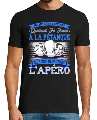 Camiseta Hombre Manga Corta petanca cadeau humor petanca laTostadora - latostadora.com - Modalova