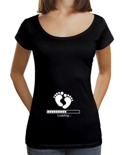 Camiseta Mujer Cuello Ancho Loose Fit mamá de nacimiento bebé laTostadora - latostadora.com - Modalova