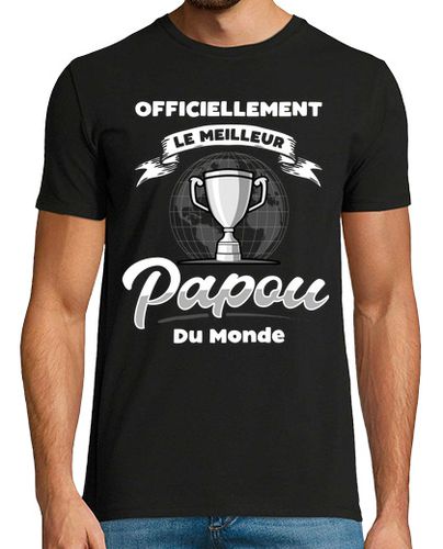 Camiseta papou cadeau fête des grands-pères laTostadora - latostadora.com - Modalova