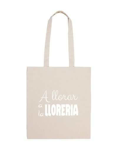 Bolsa De Tela A llorar a la lloreria de DESATIKHA Arts laTostadora - latostadora.com - Modalova