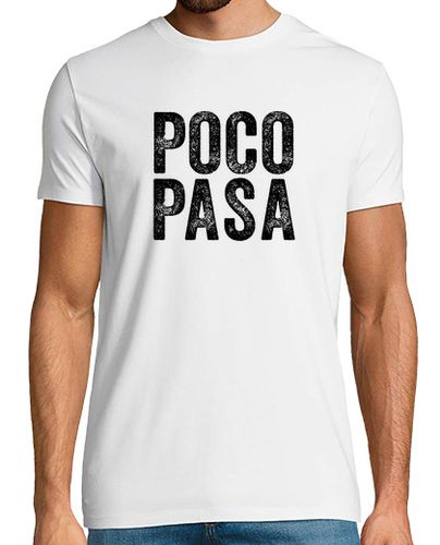 Camiseta Camiseta Poco Pasa logo negro - latostadora.com - Modalova