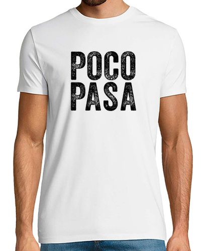 Camiseta Hombre Manga Corta Camiseta Poco Pasa logo negro laTostadora - latostadora.com - Modalova