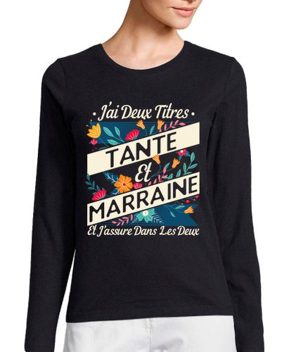 Camiseta mujer marraine tante cadeau humor laTostadora - latostadora.com - Modalova