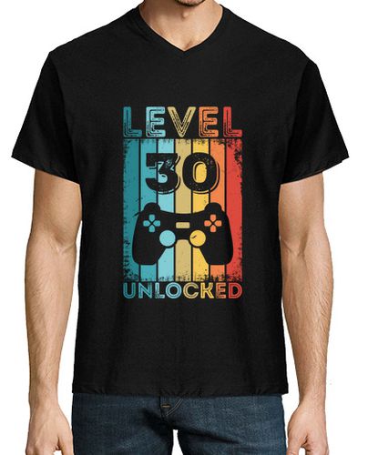 Camiseta nivel de juego 30 desbloqueado 30 cumpl - latostadora.com - Modalova