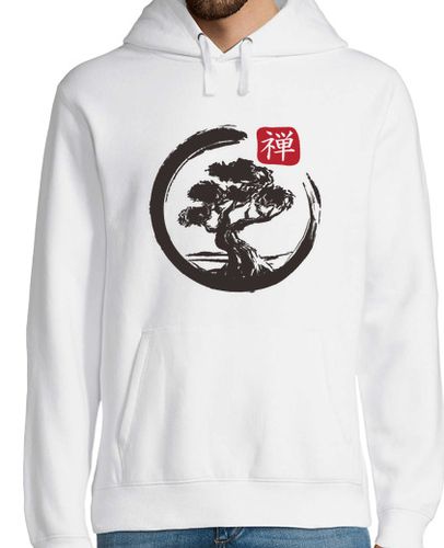 Sudadera Con Capucha Para Hombre zen bonsai árbol enso círculo japonesas laTostadora - latostadora.com - Modalova