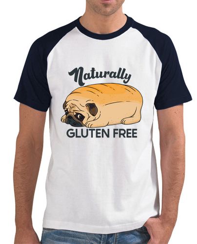 Camiseta pan de pug lindo sin gluten - latostadora.com - Modalova